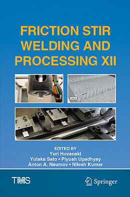 Couverture cartonnée Friction Stir Welding and Processing XII de 