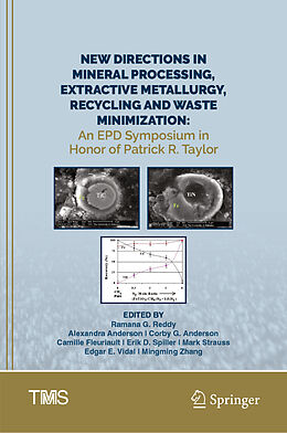 Livre Relié New Directions in Mineral Processing, Extractive Metallurgy, Recycling and Waste Minimization de 