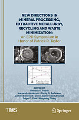 Couverture cartonnée New Directions in Mineral Processing, Extractive Metallurgy, Recycling and Waste Minimization de 