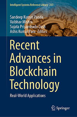 Livre Relié Recent Advances in Blockchain Technology de 