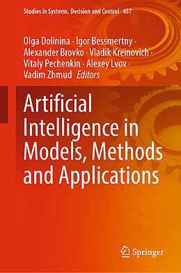 Livre Relié Artificial Intelligence in Models, Methods and Applications de 