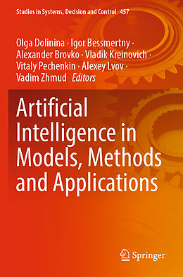 Couverture cartonnée Artificial Intelligence in Models, Methods and Applications de 