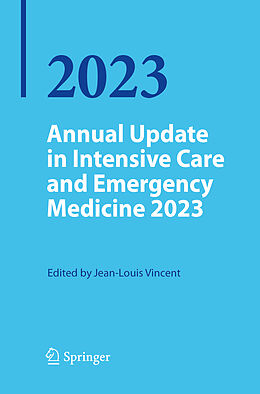 Couverture cartonnée Annual Update in Intensive Care and Emergency Medicine 2023 de 