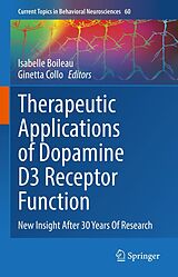 eBook (pdf) Therapeutic Applications of Dopamine D3 Receptor Function de 