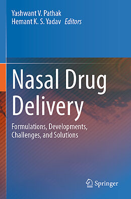 Couverture cartonnée Nasal Drug Delivery de 