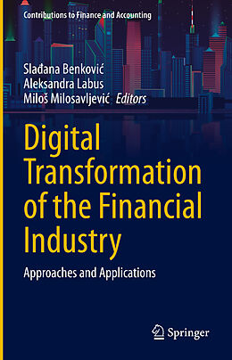 Livre Relié Digital Transformation of the Financial Industry de 