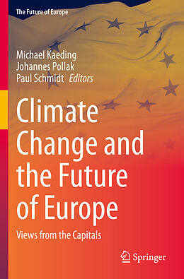 Couverture cartonnée Climate Change and the Future of Europe de 