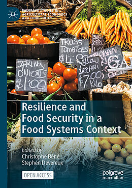 Couverture cartonnée Resilience and Food Security in a Food Systems Context de 