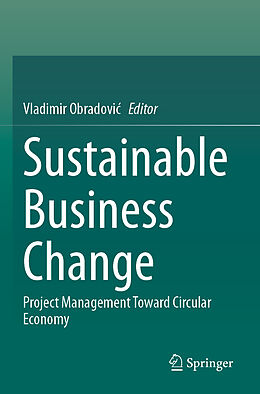 Couverture cartonnée Sustainable Business Change de 