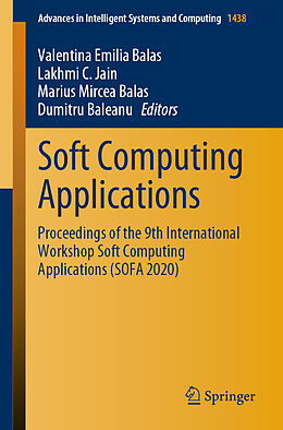 Couverture cartonnée Soft Computing Applications de 