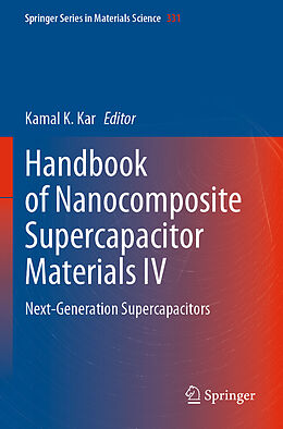 Kartonierter Einband Handbook of Nanocomposite Supercapacitor Materials IV von 