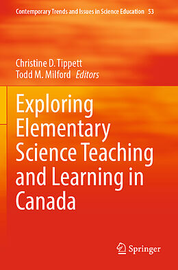 Couverture cartonnée Exploring Elementary Science Teaching and Learning in Canada de 