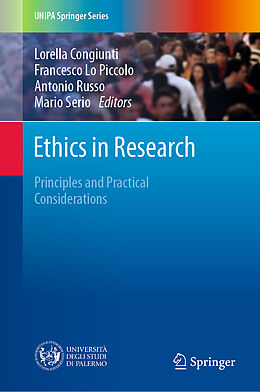 Livre Relié Ethics in Research de 