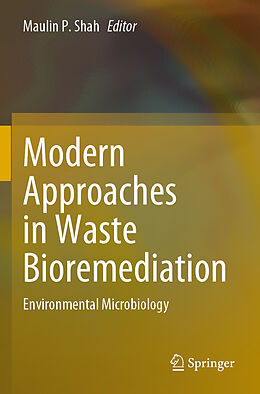 Couverture cartonnée Modern Approaches in Waste Bioremediation de 