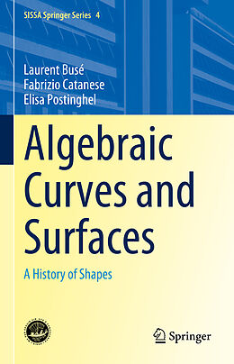 Livre Relié Algebraic Curves and Surfaces de Laurent Busé, Elisa Postinghel, Fabrizio Catanese