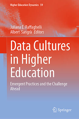 Livre Relié Data Cultures in Higher Education de 