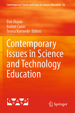 Couverture cartonnée Contemporary Issues in Science and Technology Education de 