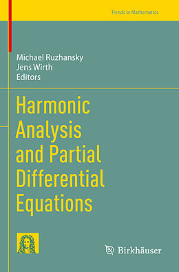 Couverture cartonnée Harmonic Analysis and Partial Differential Equations de 