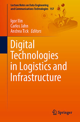 Couverture cartonnée Digital Technologies in Logistics and Infrastructure de 