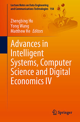 Couverture cartonnée Advances in Intelligent Systems, Computer Science and Digital Economics IV de 