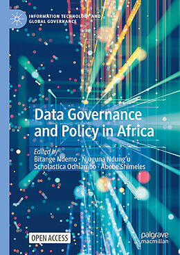 Fester Einband Data Governance and Policy in Africa von 