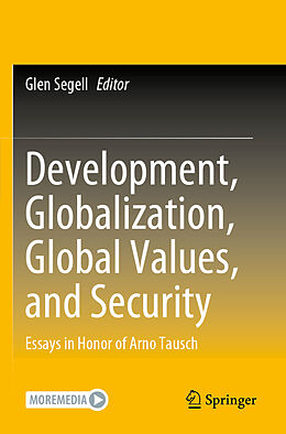 Couverture cartonnée Development, Globalization, Global Values, and Security de 