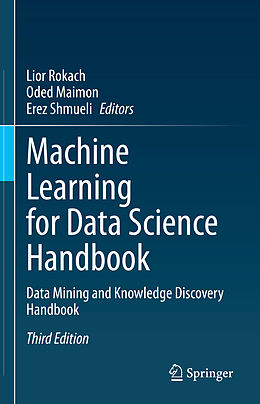 Livre Relié Machine Learning for Data Science Handbook de 