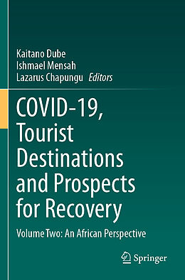 Couverture cartonnée COVID-19, Tourist Destinations and Prospects for Recovery de 