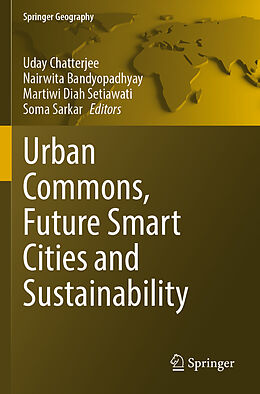 Couverture cartonnée Urban Commons, Future Smart Cities and Sustainability de 