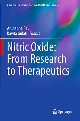 Couverture cartonnée Nitric Oxide: From Research to Therapeutics de 