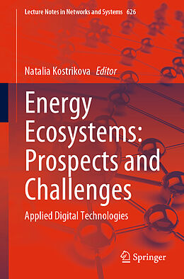 Couverture cartonnée Energy Ecosystems: Prospects and Challenges de 