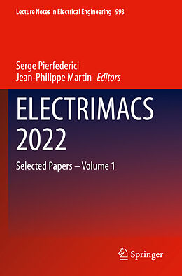 Couverture cartonnée ELECTRIMACS 2022 de 