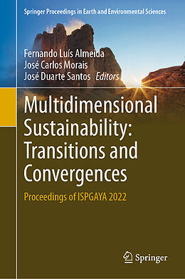 Livre Relié Multidimensional Sustainability: Transitions and Convergences de 