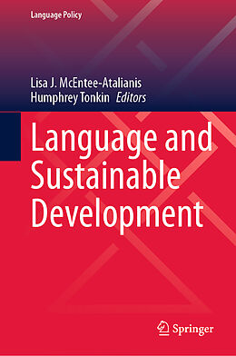 Fester Einband Language and Sustainable Development von 