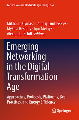 Couverture cartonnée Emerging Networking in the Digital Transformation Age de 