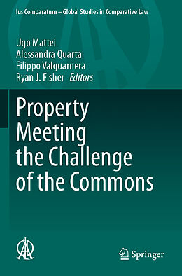 Kartonierter Einband Property Meeting the Challenge of the Commons von 