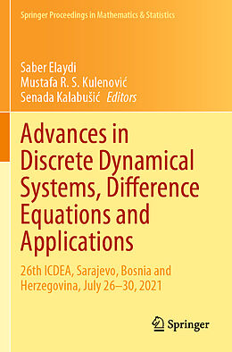 Couverture cartonnée Advances in Discrete Dynamical Systems, Difference Equations and Applications de 