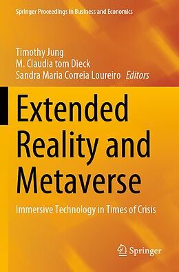 Couverture cartonnée Extended Reality and Metaverse de 