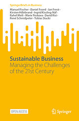 Couverture cartonnée Sustainable Business de Manuel Fischer, Ingrid Kissling-Näf, Daniel Foord