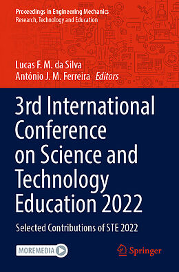 Couverture cartonnée 3rd International Conference on Science and Technology Education 2022 de 