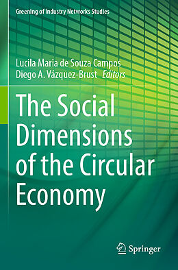 Couverture cartonnée The Social Dimensions of the Circular Economy de 