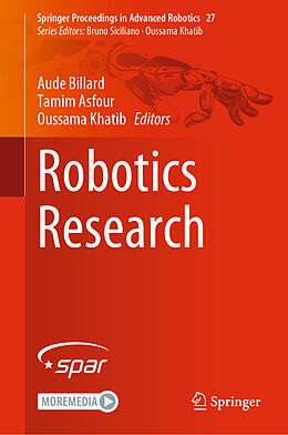 Livre Relié Robotics Research de 