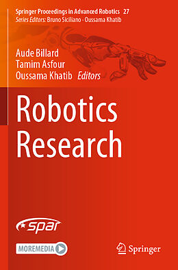 Couverture cartonnée Robotics Research de 