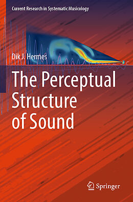 Couverture cartonnée The Perceptual Structure of Sound de Dik J. Hermes