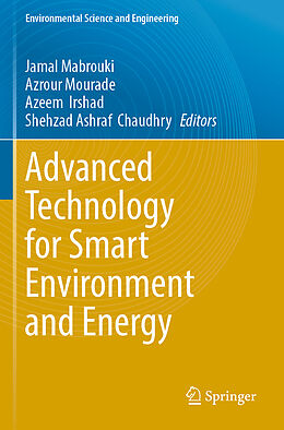 Couverture cartonnée Advanced Technology for Smart Environment and Energy de 