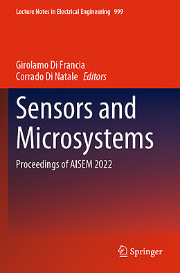 Couverture cartonnée Sensors and Microsystems de 