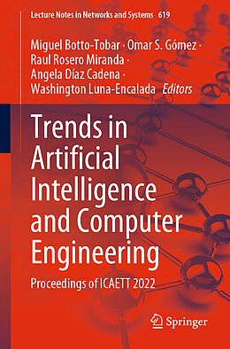 Couverture cartonnée Trends in Artificial Intelligence and Computer Engineering de 