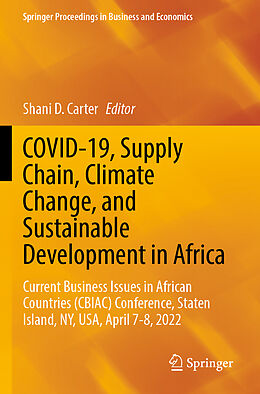 Couverture cartonnée COVID-19, Supply Chain, Climate Change, and Sustainable Development in Africa de 