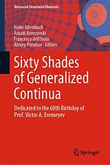 eBook (pdf) Sixty Shades of Generalized Continua de 