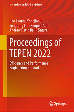 Livre Relié Proceedings of TEPEN 2022 de 